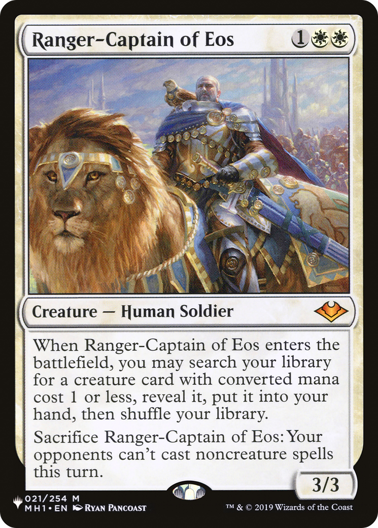 Image of Ranger-Captain of Eos [The List]