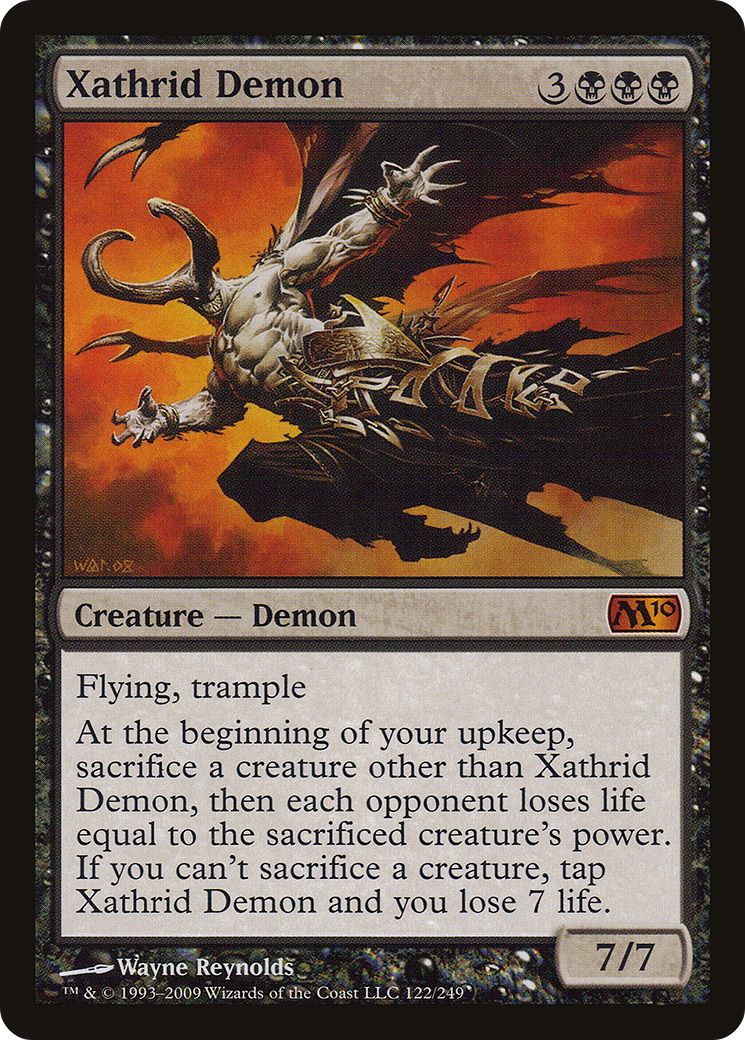 Image of Xathrid Demon [Magic 2010]