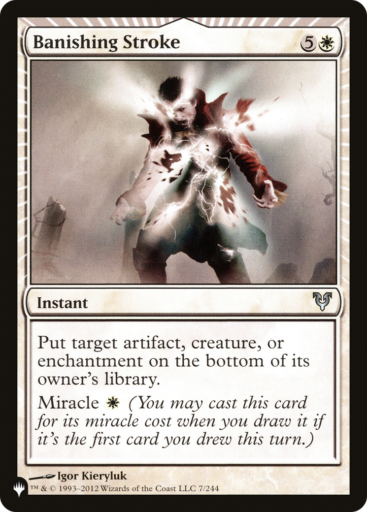 Image of Banishing Stroke [The List]