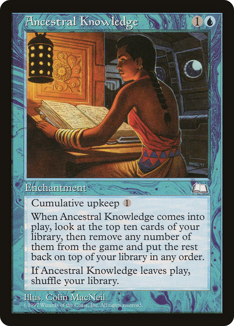 Image of Ancestral Knowledge [Weatherlight]