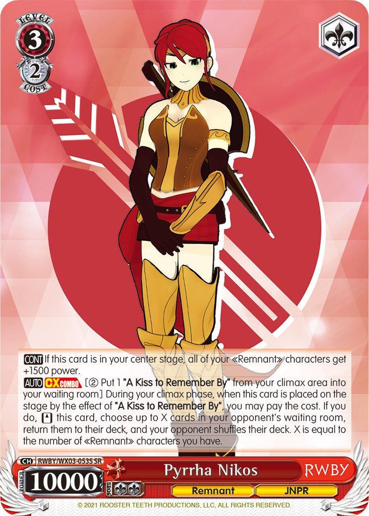 Image of Pyrrha Nikos (RWBY/WX03-053S SR) [RWBY]