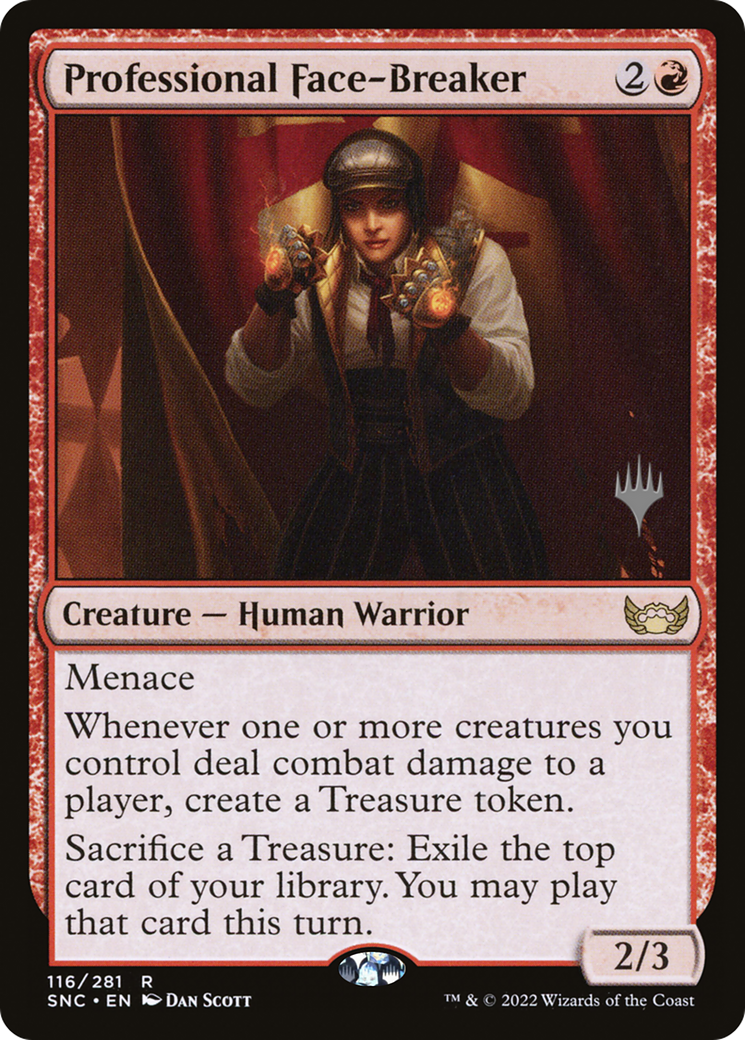 Image of Professional Face-Breaker (Promo Pack) [Streets of New Capenna Promos]