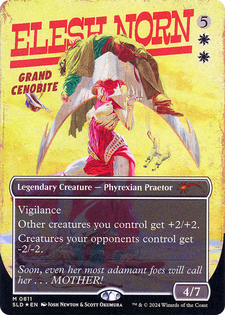 Image of Elesh Norn, Grand Cenobite (0811) (Rainbow Foil) [Secret Lair Drop Series]