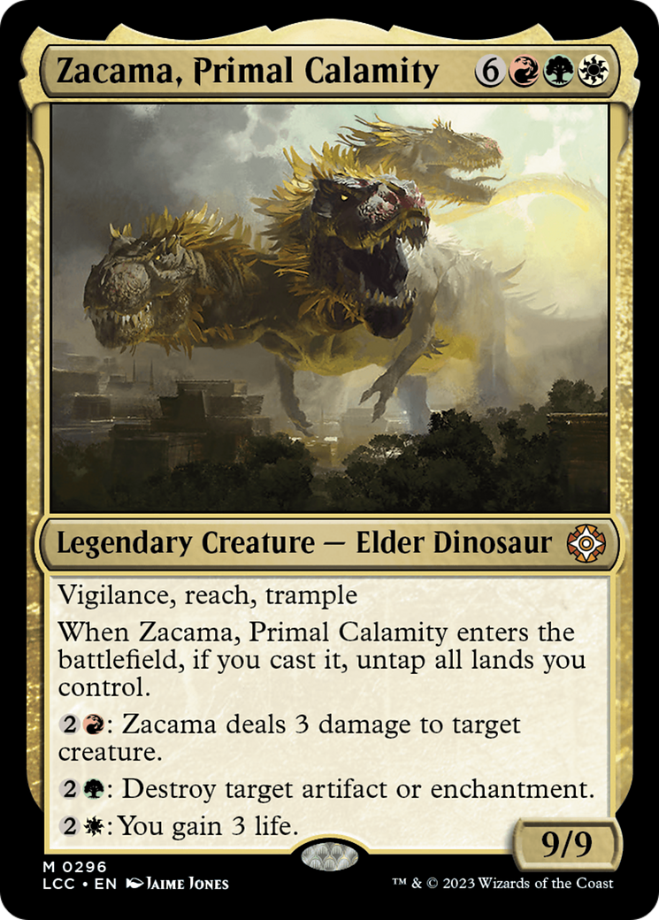 Image of Zacama, Primal Calamity [The Lost Caverns of Ixalan Commander]