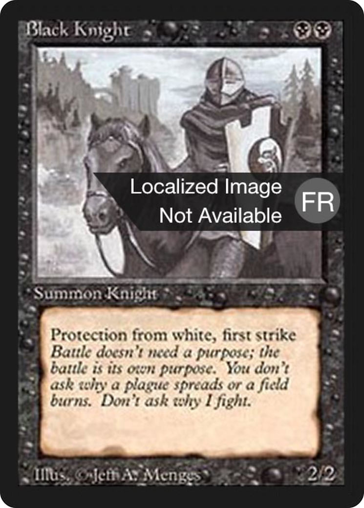 Image of Black Knight [Foreign Black Border]
