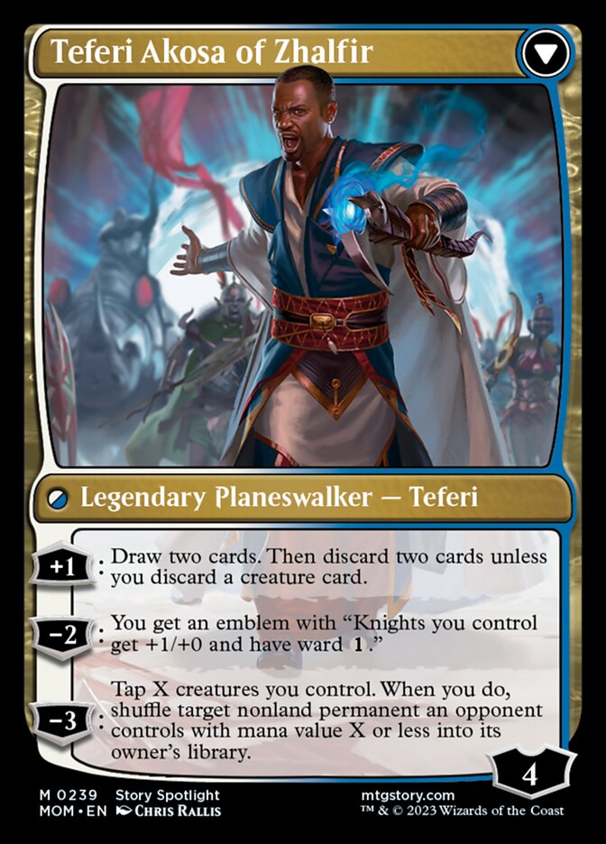Image of Invasion of New Phyrexia // Teferi Akosa of Zhalfir [March of the Machine]