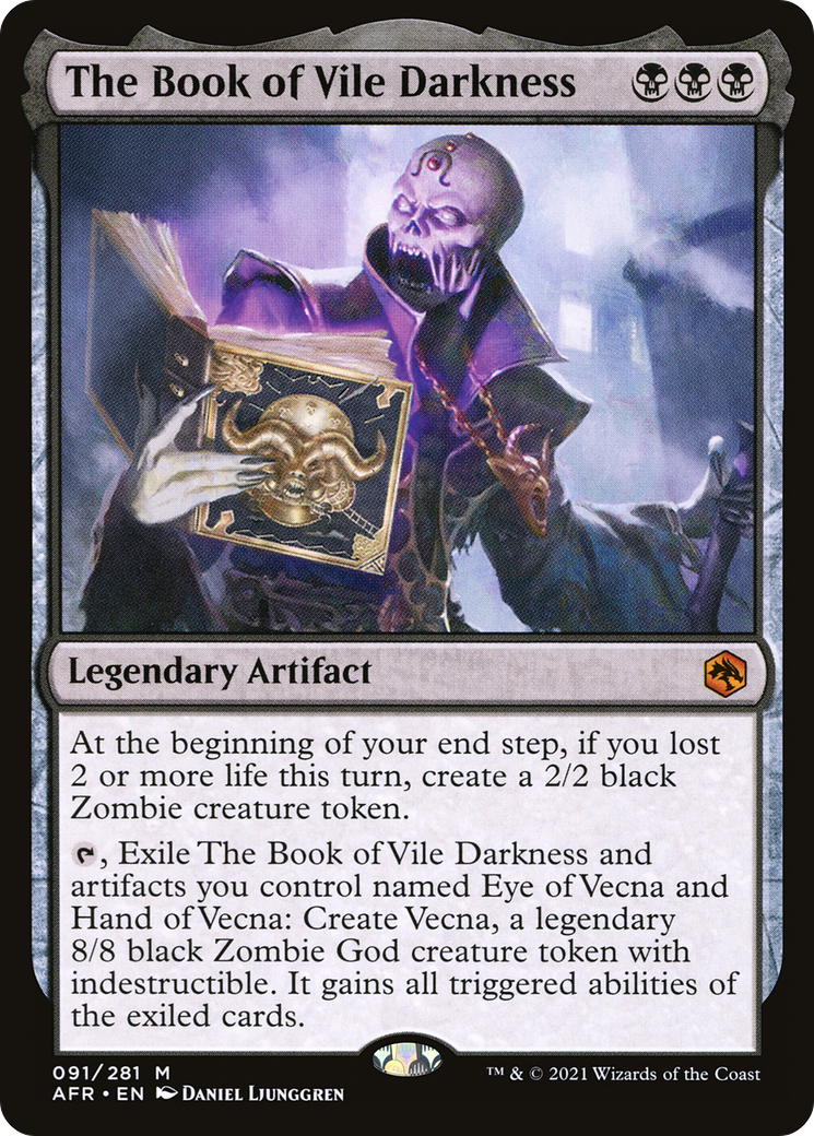 Image of The Book of Vile Darkness [Dungeons & Dragons: Adventures in the Forgotten Realms]
