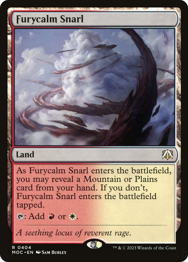 Image of Furycalm Snarl [March of the Machine Commander]
