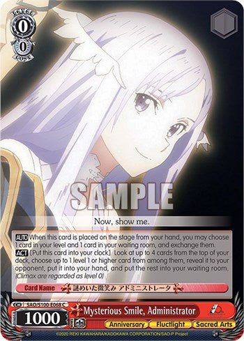Image of Mysterious Smile, Administrator [Sword Art Online Animation 10th Anniversary]