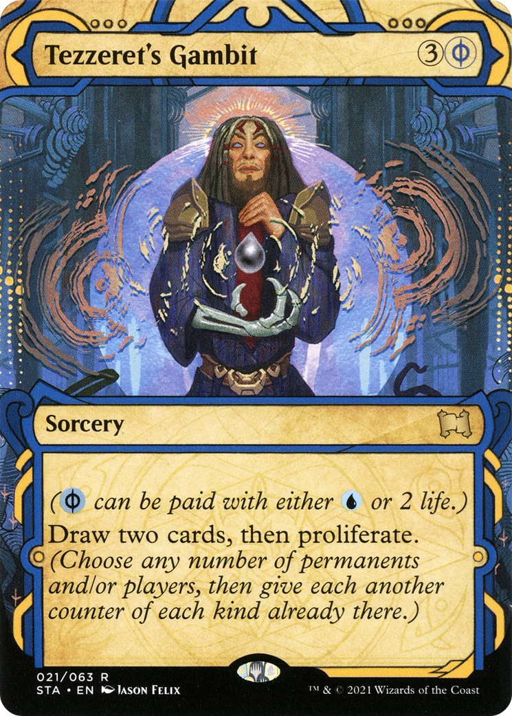 Image of Tezzeret's Gambit [Strixhaven: School of Mages Mystical Archive]