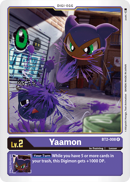 Image of Yaamon [BT2-008] [Release Special Booster Ver.1.0]