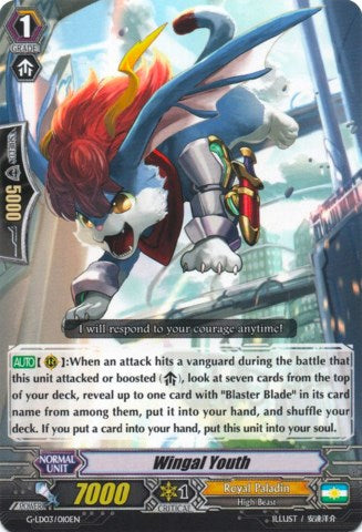 Image of Wingal Youth (G-LD03/010EN) [G-Legend Deck Vol.3: The Blaster]