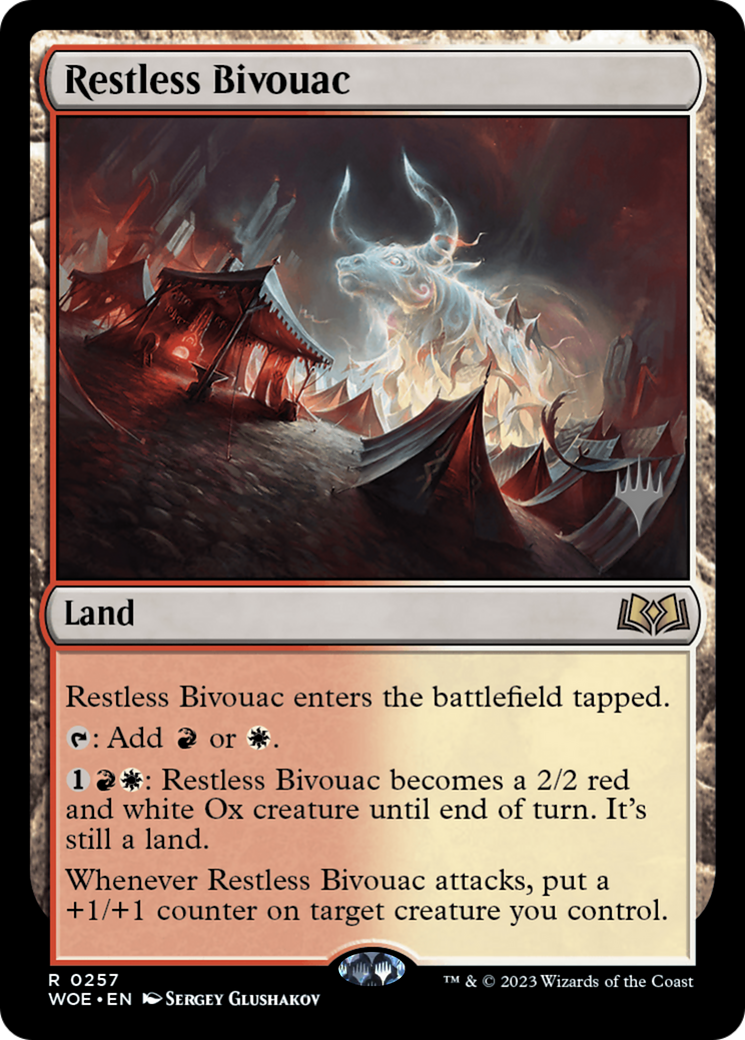 Image of Restless Bivouac (Promo Pack) [Wilds of Eldraine Promos]