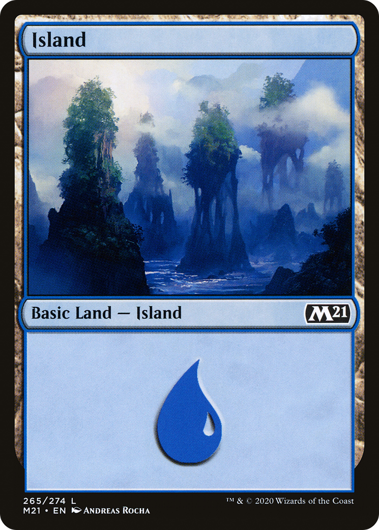Image of Island (265) [Core Set 2021]