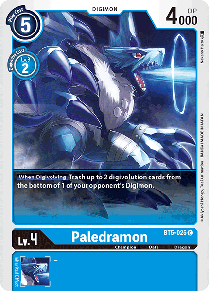 Image of PaleDramon [BT5-025] [Battle of Omni]