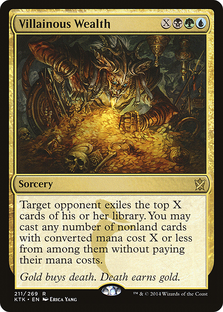 Image of Villainous Wealth [Khans of Tarkir]