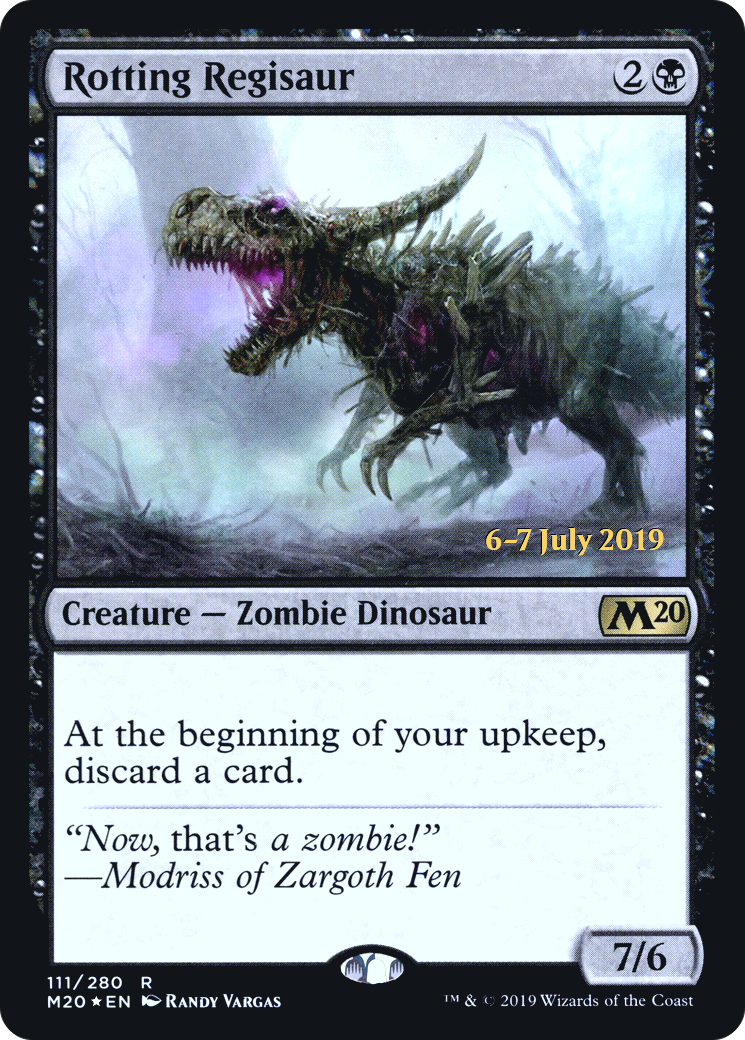 Image of Rotting Regisaur [Core Set 2020 Prerelease Promos]