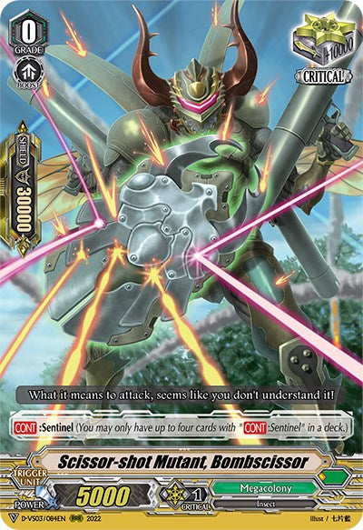 Image of Scissor-shot Mutant, Bombscissor (D-VS03/084EN) [V Clan Collection Vol.3]
