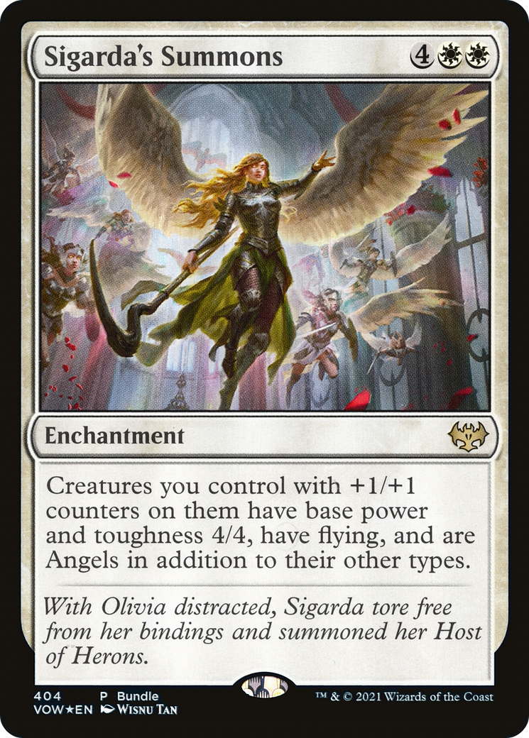 Image of Sigarda's Summons (Bundle) [Innistrad: Crimson Vow]