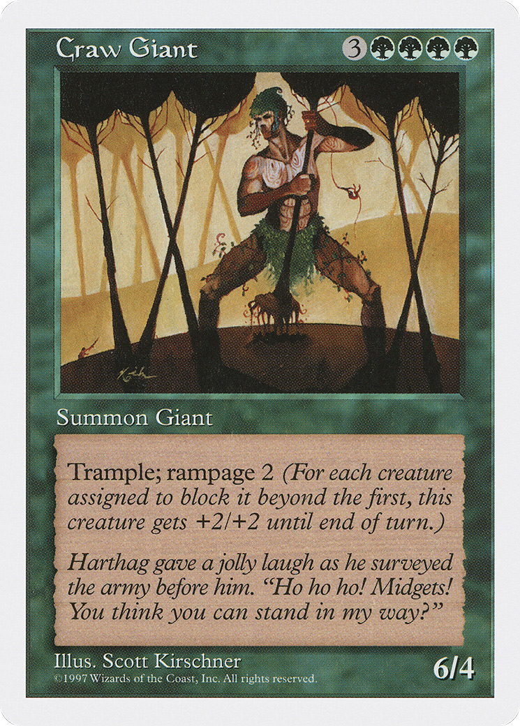 Image of Craw Giant [Fifth Edition]