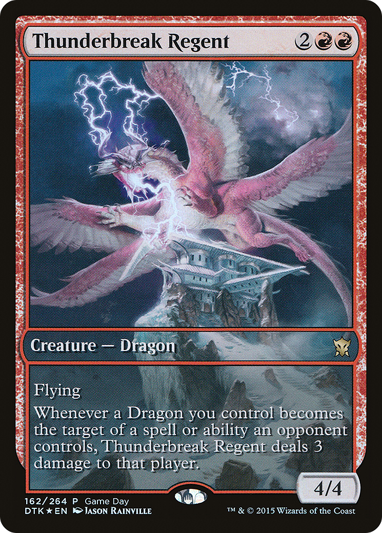 Image of Thunderbreak Regent (Game Day) [Dragons of Tarkir Promos]