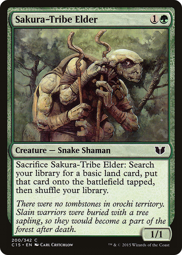 Image of Sakura-Tribe Elder [Commander 2015]