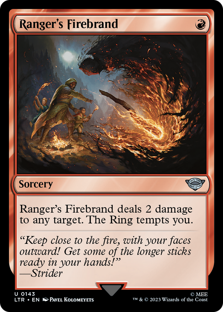 Image of Ranger's Firebrand [The Lord of the Rings: Tales of Middle-Earth]
