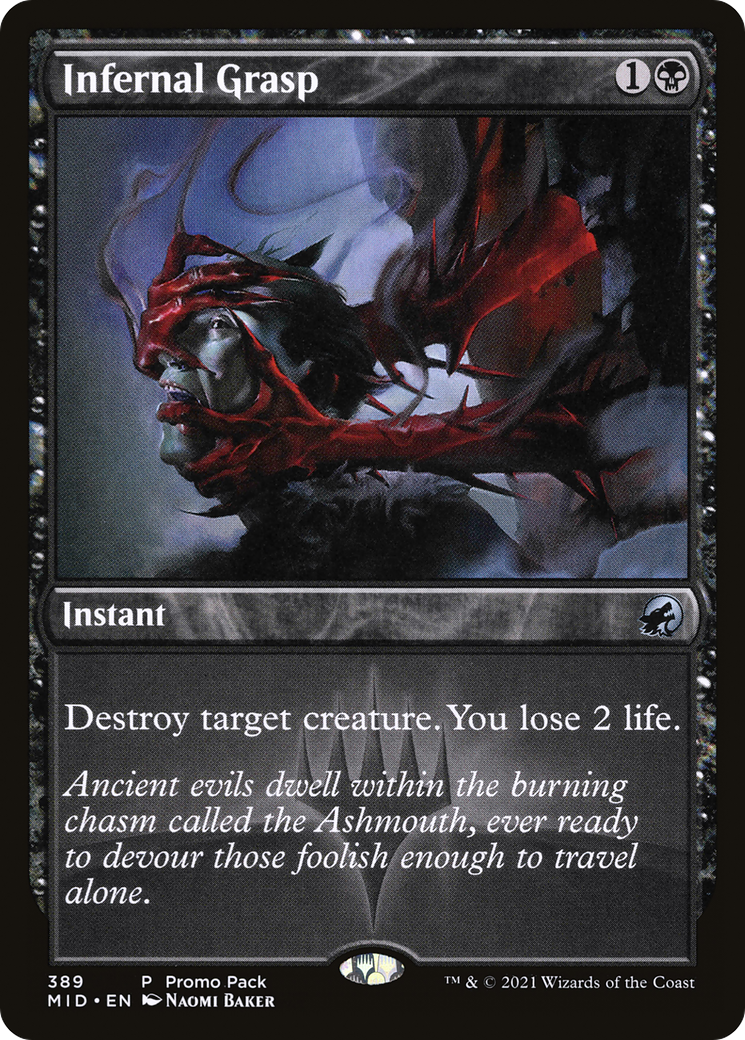Image of Infernal Grasp (Promo Pack) [Innistrad: Midnight Hunt Promos]