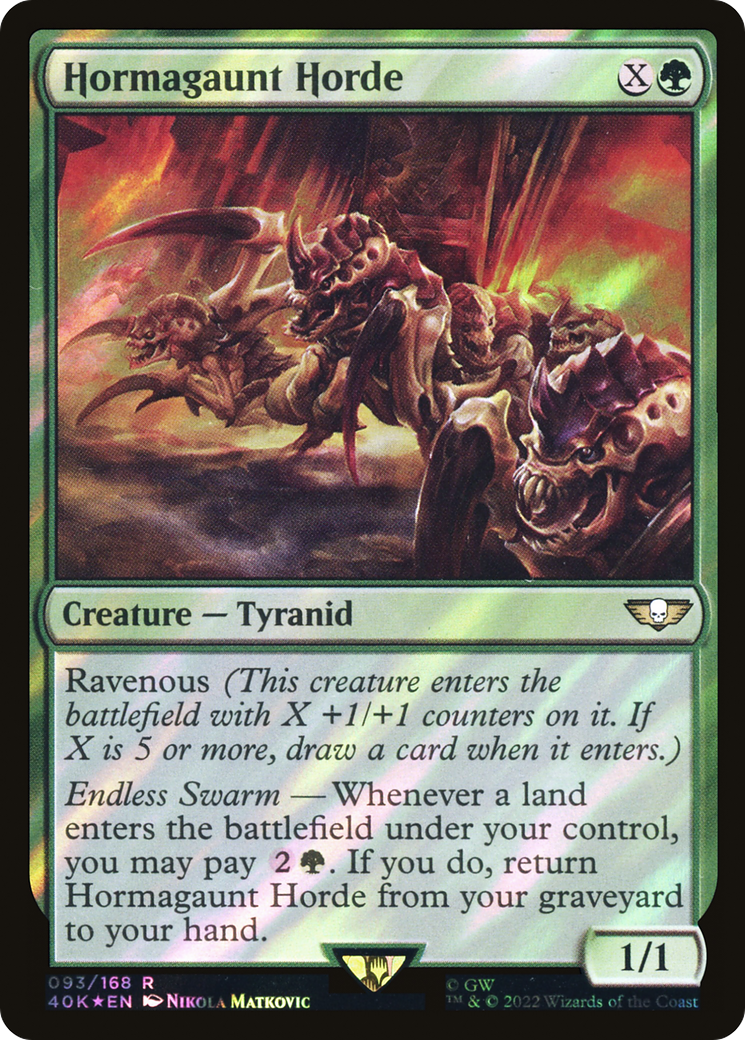 Image of Hormagaunt Horde (Surge Foil) [Warhammer 40,000]