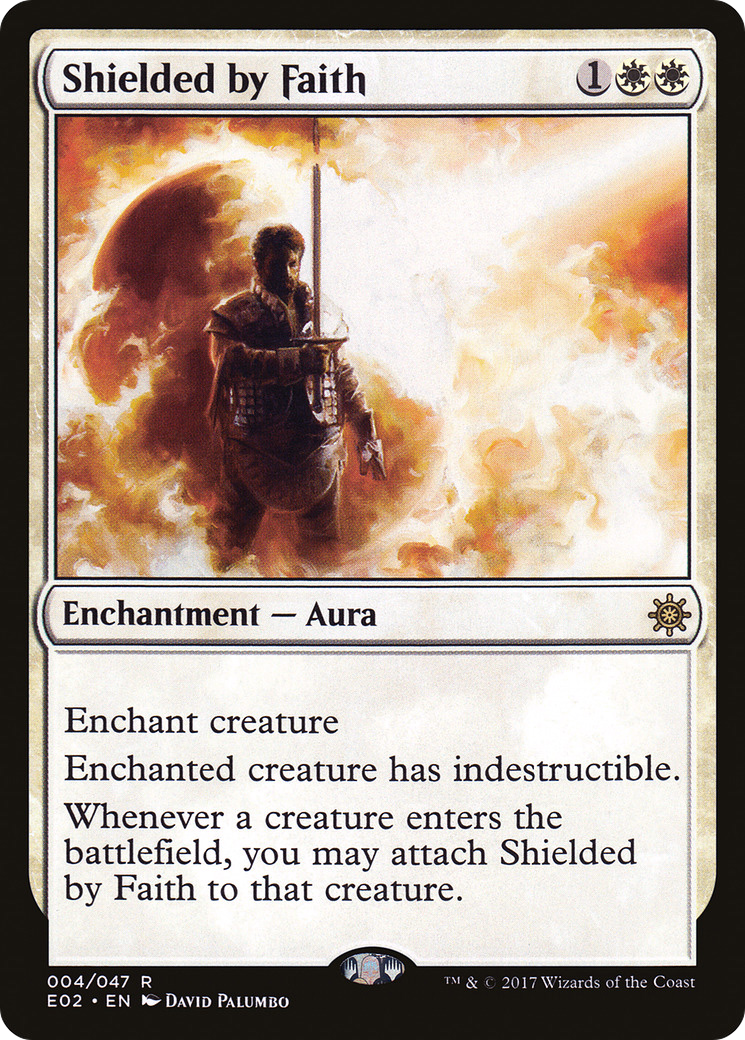 Image of Shielded by Faith [Explorers of Ixalan]