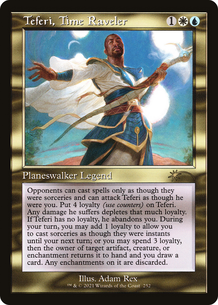 Image of Teferi, Time Raveler (Retro) [Secret Lair Drop Series]