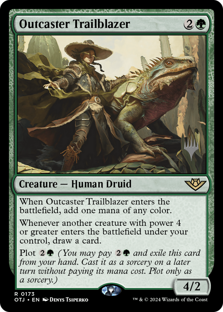 Image of Outcaster Trailblazer (Promo Pack) [Outlaws of Thunder Junction Promos]