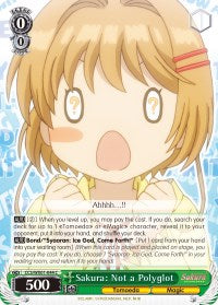 Image of Sakura: Not a Polyglot (CCS/WX01-044 C) [Cardcaptor Sakura: Clear Card]