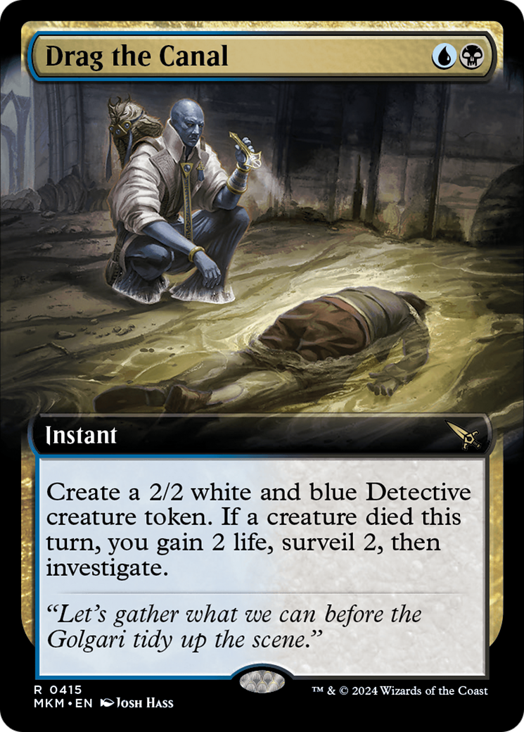 Image of Drag the Canal (Extended Art) [Murders at Karlov Manor]