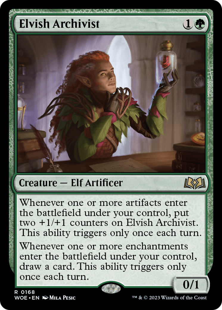 Image of Elvish Archivist [Wilds of Eldraine]