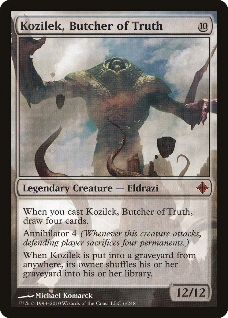 Image of Kozilek, Butcher of Truth [Rise of the Eldrazi]