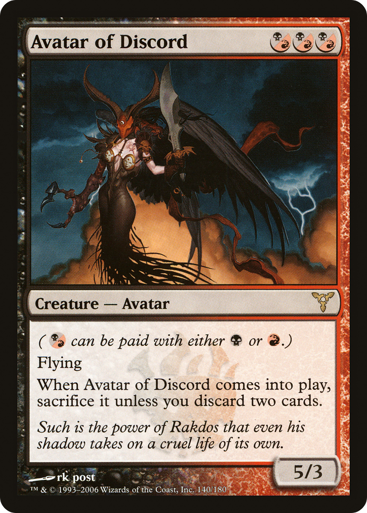 Image of Avatar of Discord [Dissension]