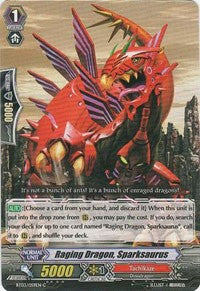 Image of Raging Dragon, Sparksaurus (BT03/059EN) [Demonic Lord Invasion]
