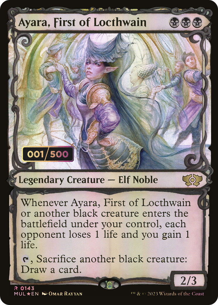 Image of Ayara, First of Locthwain (Serialized) [Multiverse Legends]