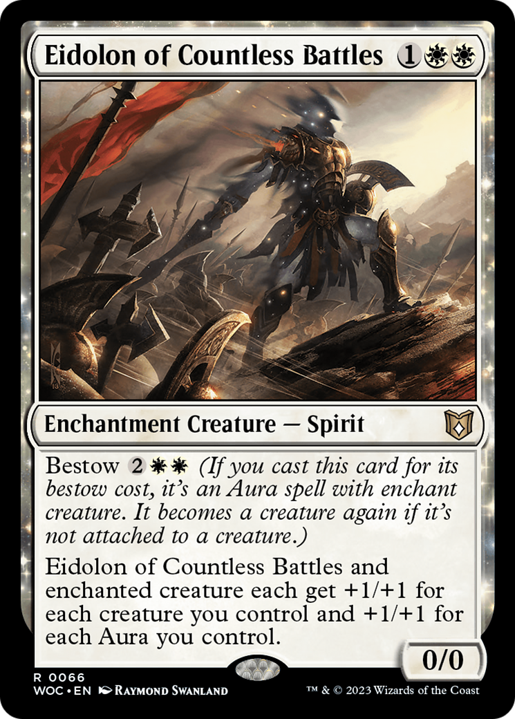 Image of Eidolon of Countless Battles [Wilds of Eldraine Commander]