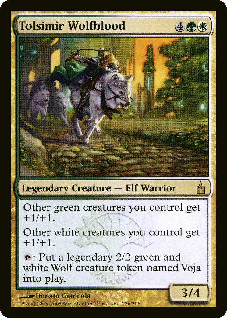Image of Tolsimir Wolfblood [Ravnica: City of Guilds]