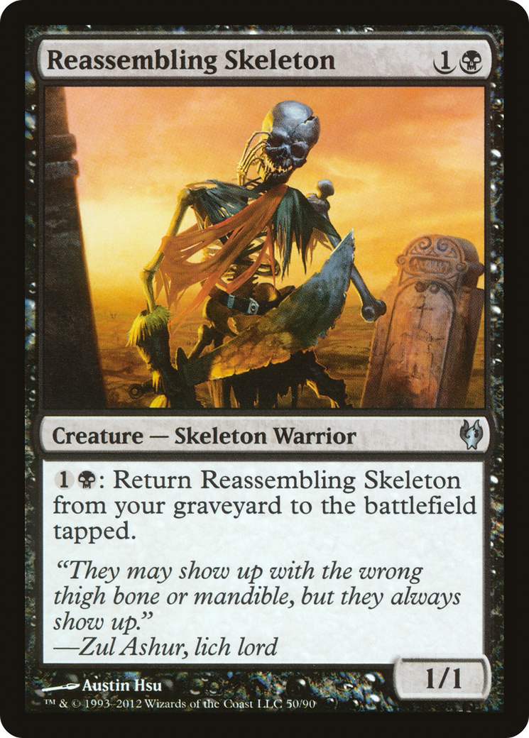 Image of Reassembling Skeleton [Duel Decks: Izzet vs. Golgari]