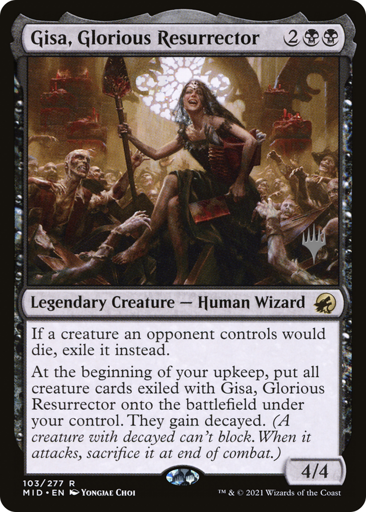 Image of Gisa, Glorious Resurrector (Promo Pack) [Innistrad: Midnight Hunt Promos]