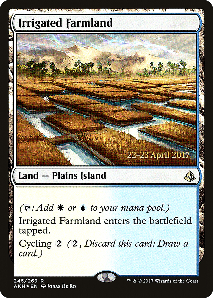 Image of Irrigated Farmland [Amonkhet Prerelease Promos]