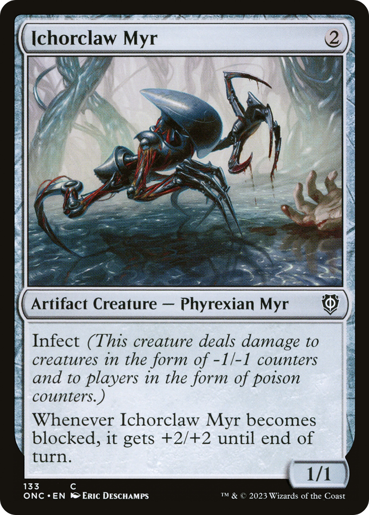 Image of Ichorclaw Myr [Phyrexia: All Will Be One Commander]