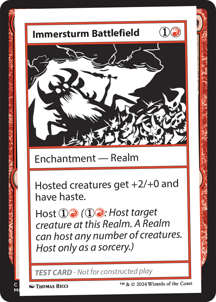 Image of Immersturm Battlefield [Mystery Booster 2 Playtest Cards]