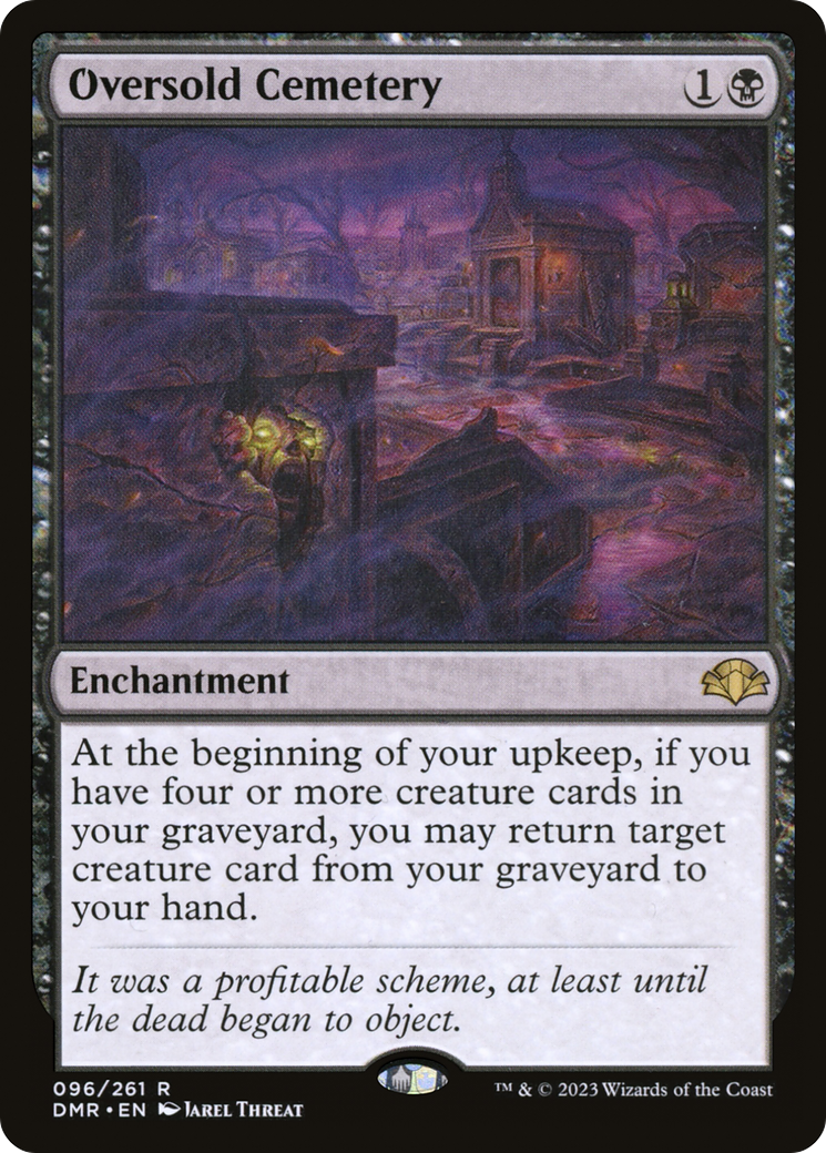 Image of Oversold Cemetery [Dominaria Remastered]