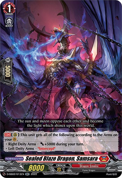 Image of Sealed Blaze Dragon, Samsara (D-SS02/013EN) [Festival Collection 2022]