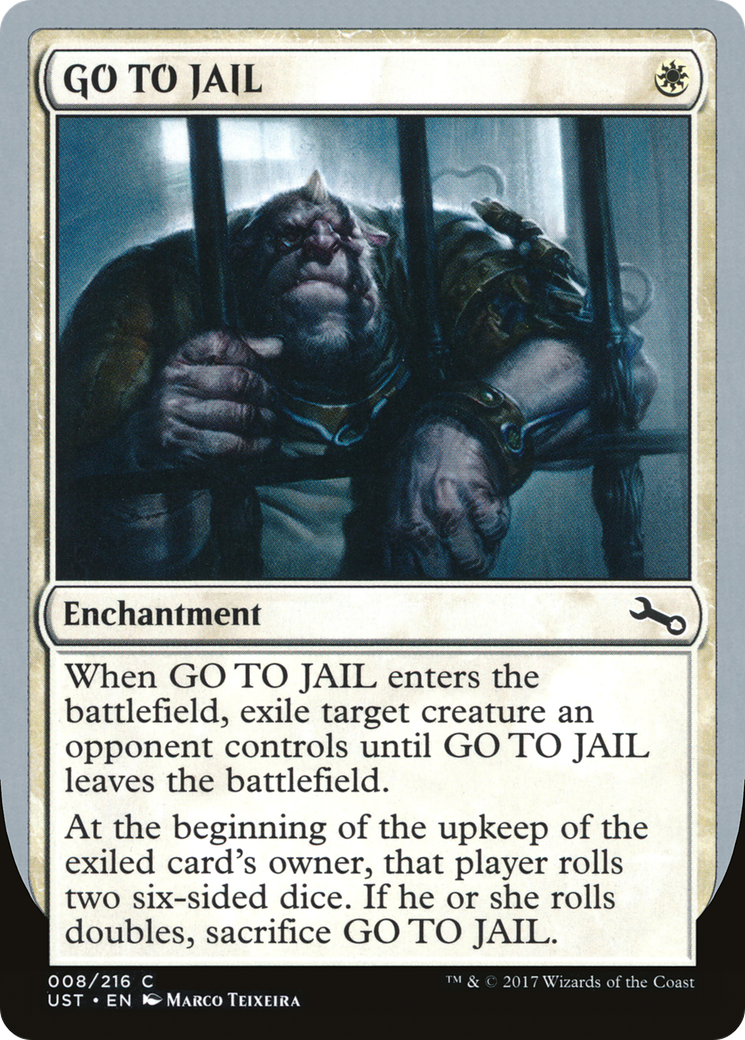 Image of GO TO JAIL [Unstable]