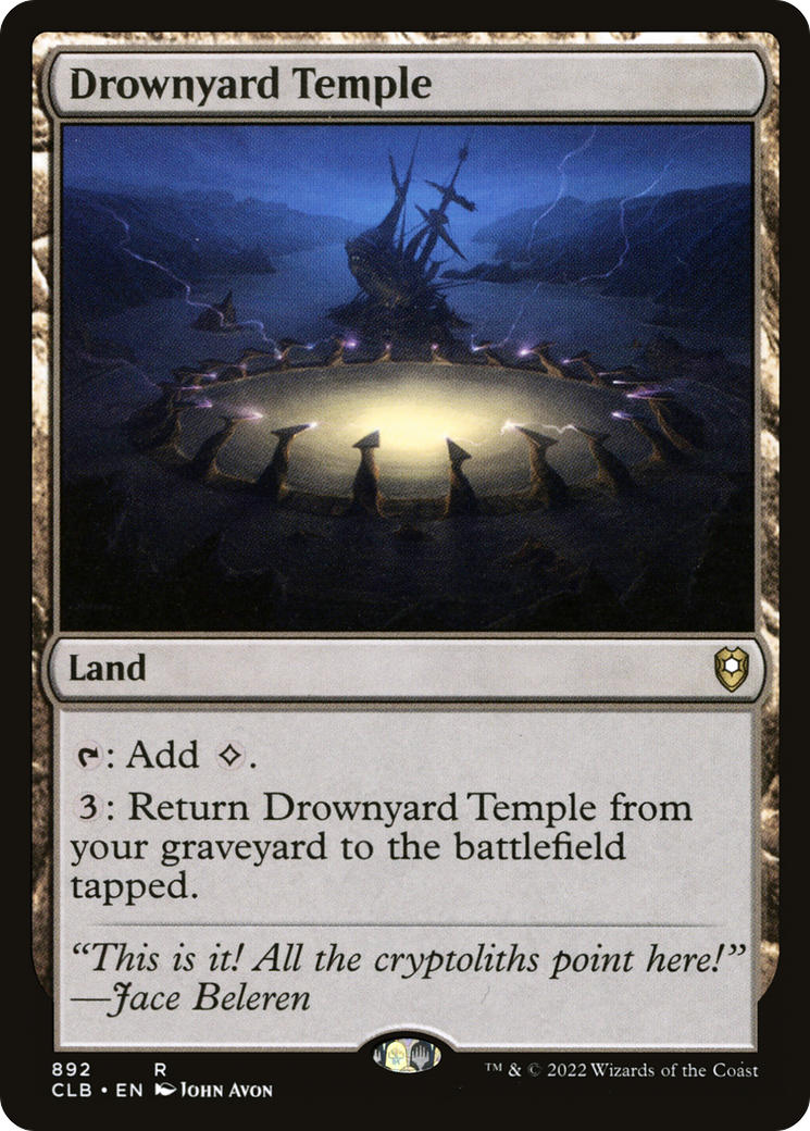 Image of Drownyard Temple [Commander Legends: Battle for Baldur's Gate]